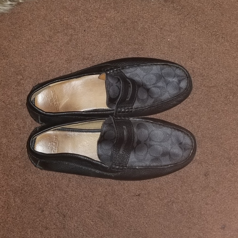 COACH Loafers in Signature Canvas